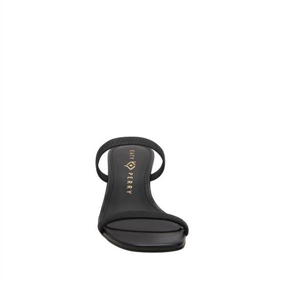 NEW KATY PERRY women's leilei stretch sandals in black - Picture 3 of 6